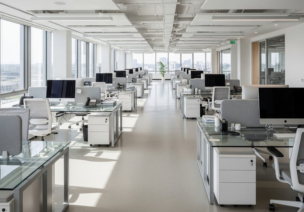 Office deep clean — downtown suite